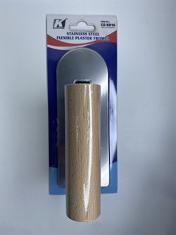 GS-K016 шпатель гибкий из нерж. стали 170*62*0,3мм 1689 - фото 4604